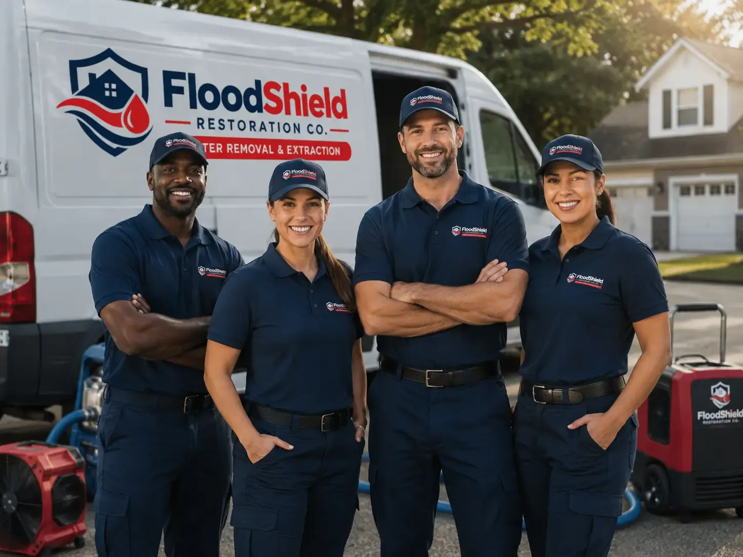 Flood Damage Restoration company in The Plains, OH